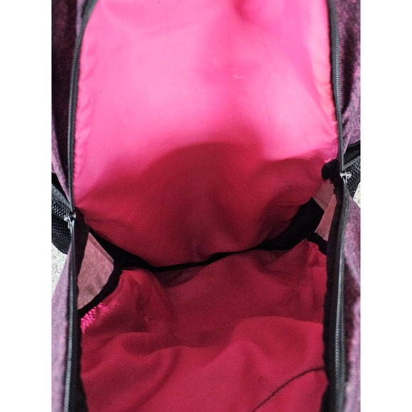 Adidas 20" Black & Heathered Purple/Pink Backpack Laptop Bag‎ 2016 - Picture 15 of 16